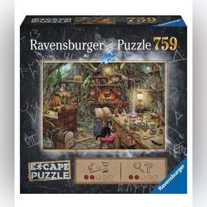 Jigsaw Puzzle Escape Puzzle: Witches' Kitchen - 759 Pieces Puzzle New in Box!